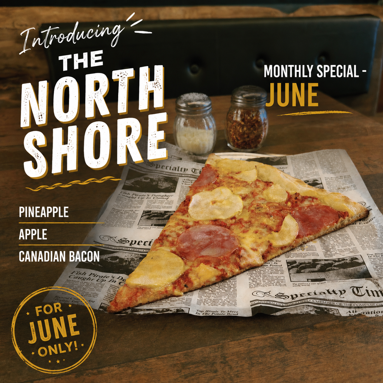 North Shore Hawaiian Slice