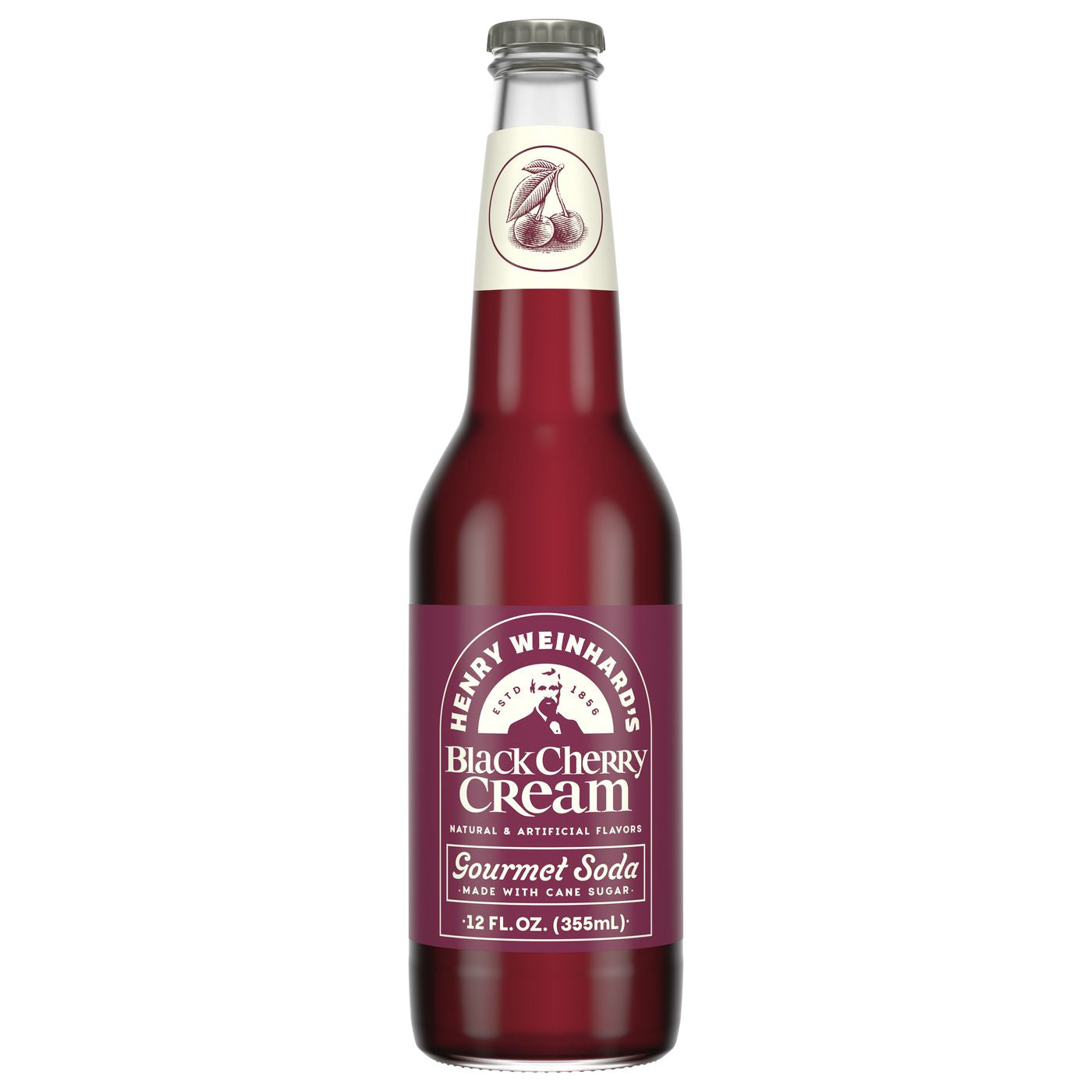Henry Weinhards Black Cherry Cream - Soda