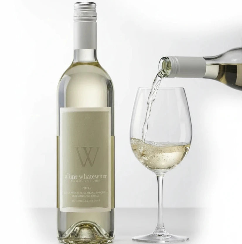White White Wine - Cliff Creek Cellars - Glass