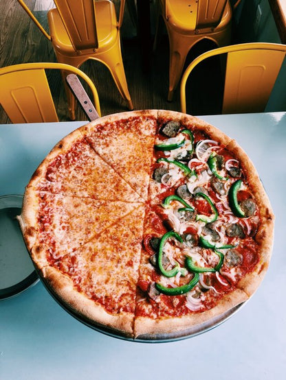 1/2 Cheese 1/2 Veggie