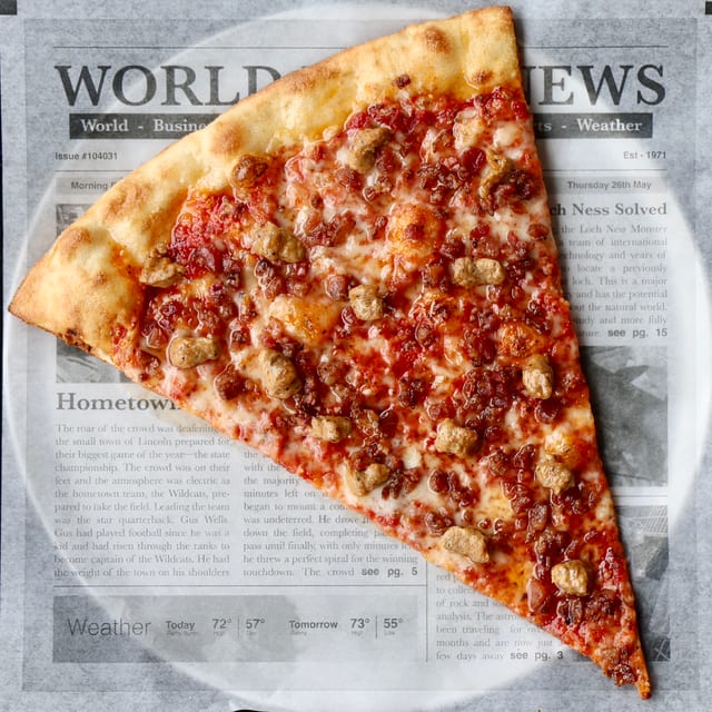 The Lumberjack Slice * Monthly Special*.