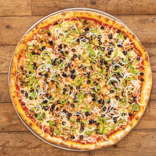 Veggie Supreme Pie.