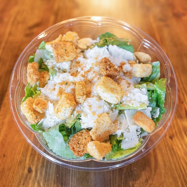 Romaine Empire Caesar Salad.