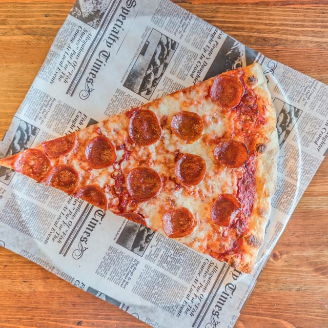 Pepperoni Pizza Slice.